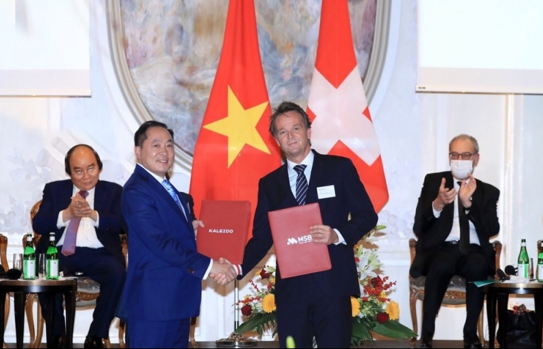 Ngân hàng Việt hợp tác với ngân hàng Thụy Sỹ triển khai dịch vụ cho khách hàng thượng lưu