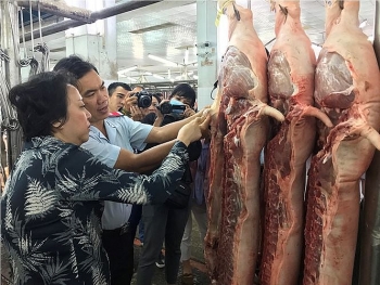 TPHCM kiểm soát chặt nguồn thịt lợn tại lò mổ và chợ đầu mối