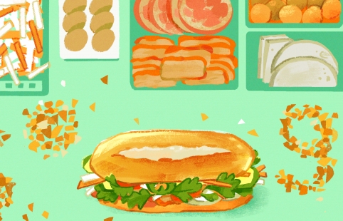 Bánh mì Việt Nam trở thành biểu tượng của Google