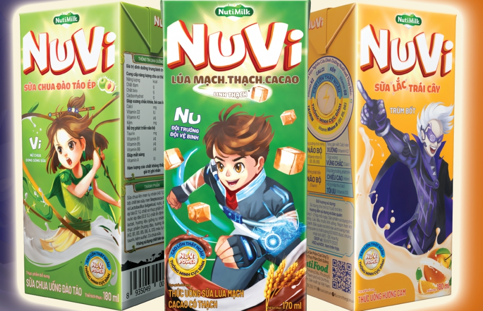 NutiMilk chính thức gia nhập đường đua sữa cho trẻ em