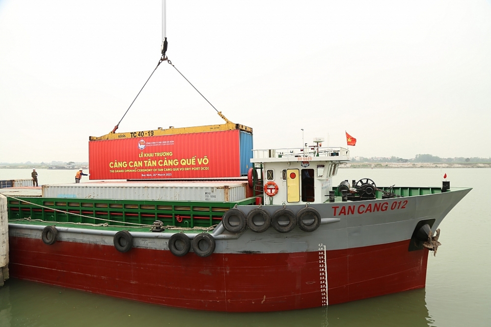 Tổng Công ty Tân Cảng Sài Gòn khai trương cảng cạn Tân Cảng Quế Võ