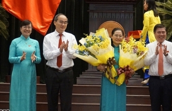 Bà Nguyễn Thị Lệ được bầu giữ chức Chủ tịch Hội đồng nhân dân TPHCM khóa IX