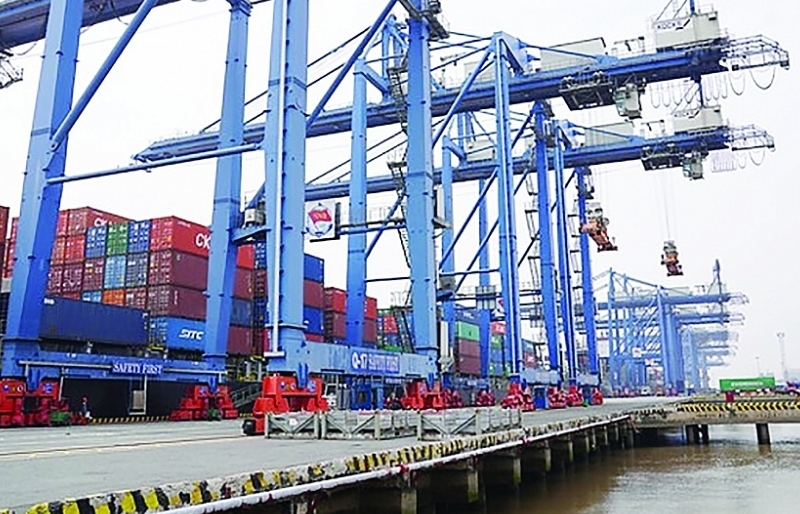 Năm 2022 hàng hoá thông qua cảng biển Việt Nam tăng 4%