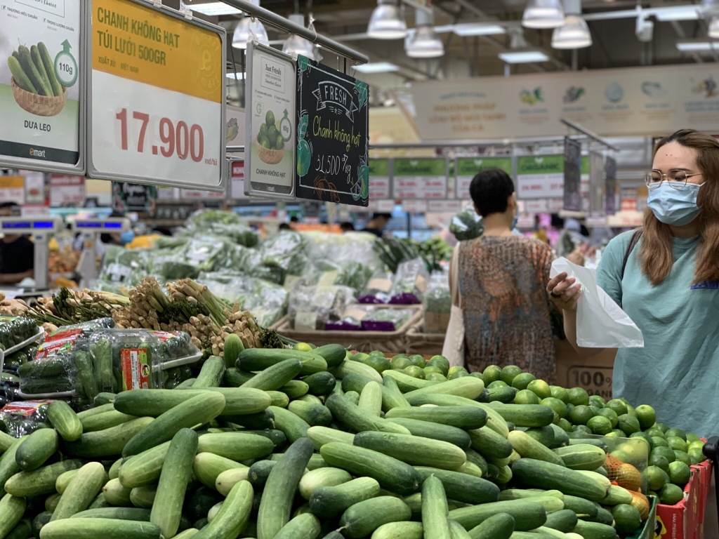 Muốn “ngồi” vị trí đẹp trong siêu thị, nông sản phải cấp mã số vùng trồng
