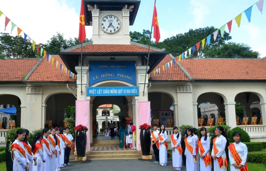 TPHCM: Trường THPT chuyên Lê Hồng Phong có điểm chuẩn lớp 10 cao nhất