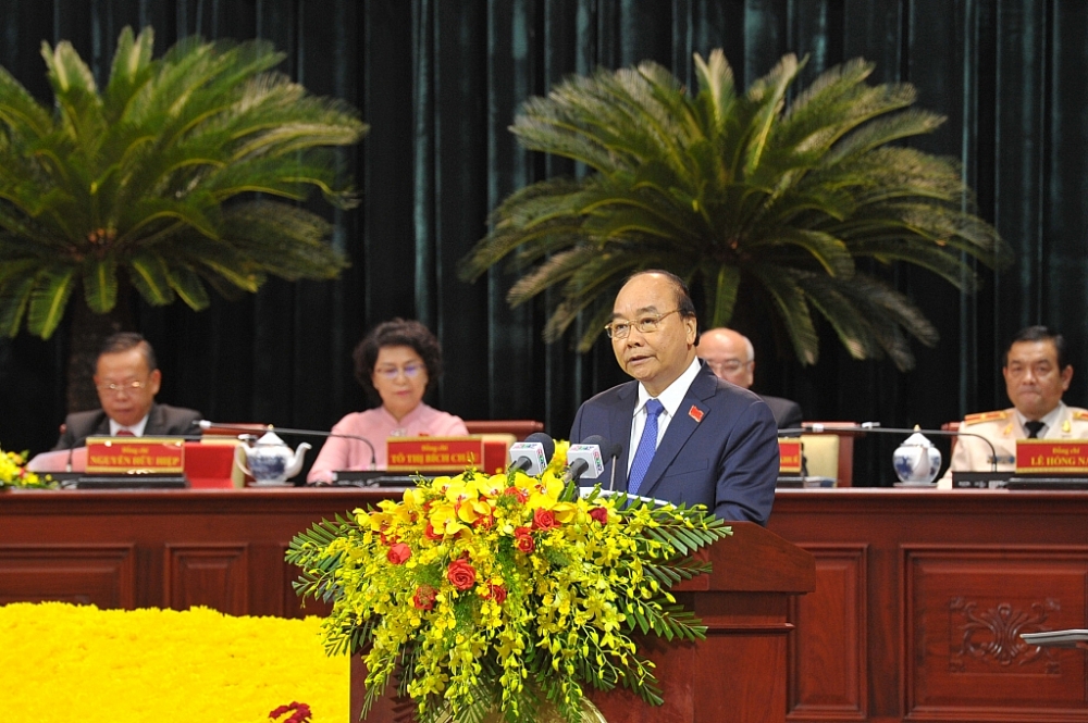 Thủ tướng Nguyễn Xuân Phúc: TPHCM cần tiếp tục giữ vững vai trò đầu tàu kinh tế của cả nước