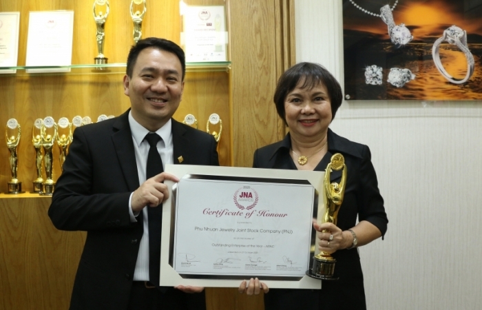 PNJ nhận giải thưởng doanh nghiệp xuất sắc nhất châu Á – Thái Bình Dương