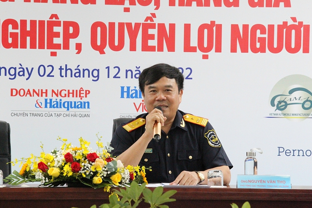 Phó Tổng cục trưởng Tổng cục Hải quan Nguyễn Văn Thọ:
