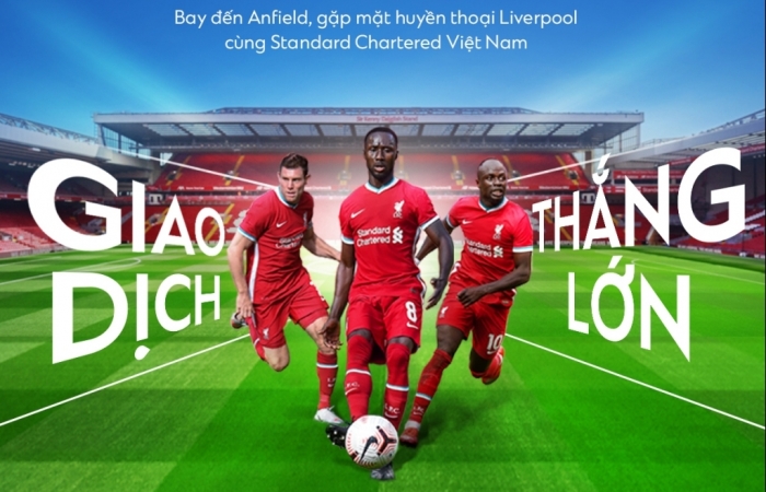 Cơ hội nhận chuyến đi Anfield cùng nhiều phần quà của Liverpool