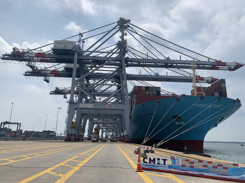 Tàu container Margrethe Maersk là một trong những tàu có tải trọng lớn nhất thế giới Tàu container Margrethe Maersk là một trong những tàu có tải trọng lớn nhất thế giới