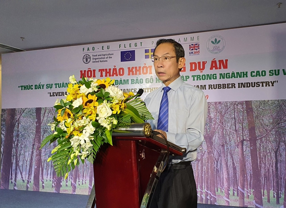 Ông Trần Ngọc Thuận phát biểu tại hội thảo
