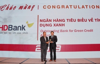 HDBank được giải thưởng về tín dụng xanh
