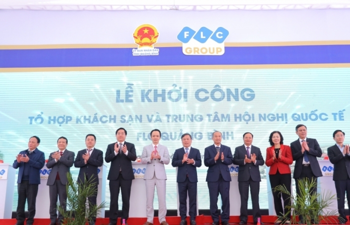 Khởi công Tổ hợp khách sạn 5 sao và Trung tâm Hội nghị Quốc tế tại đại dự án FLC Quảng Bình