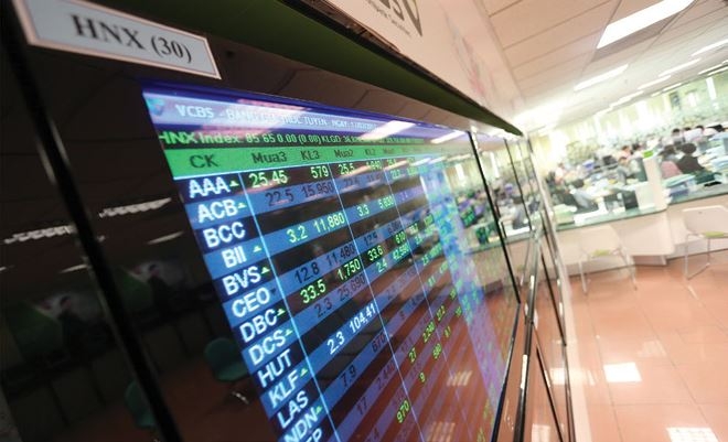 HNX: Thị trường cổ phiếu niêm yết có xu hướng tăng điểm trở lại