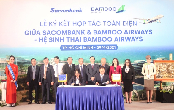 Sacombank và Bamboo Airways hợp tác toàn diện