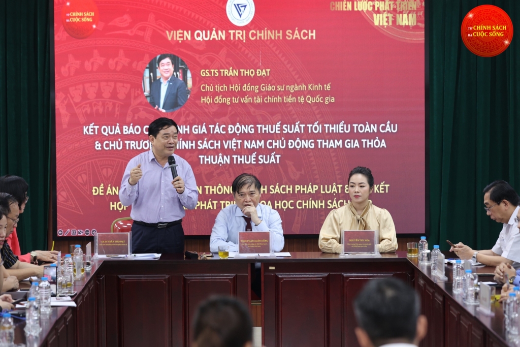 Việt Nam cần đẩy nhanh tiến trình xây dựng nội luật khi áp dụng thuế suất tối thiểu toàn cầu