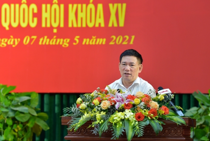 Bộ trưởng Hồ Đức Phớc tiếp xúc cử tri tại Đại học Quy Nhơn, Bình Định