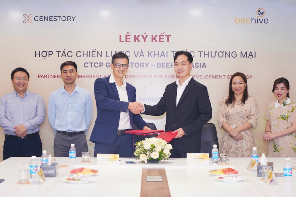 GeneStory và Beehive Asia ký kết hợp tác chiến lược và dịch vụ giải mã gen