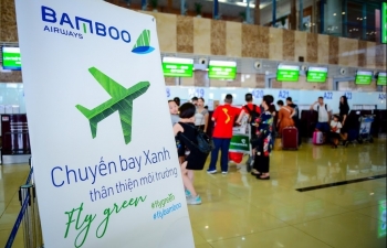 Chuyến bay đặc biệt của Bamboo Airways khởi đầu hành trình “bay Xanh”