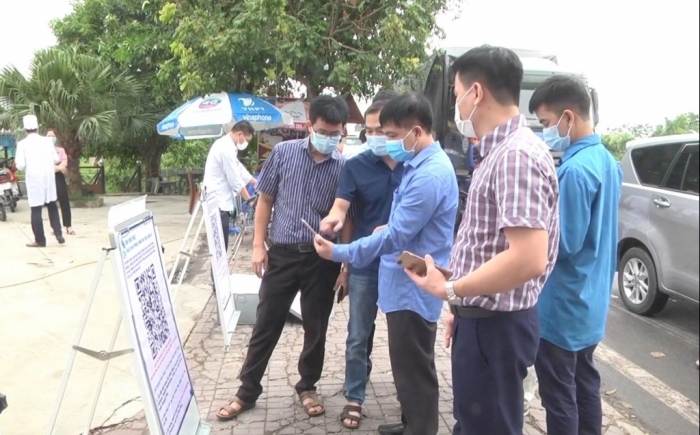 Bắt buộc khai báo y tế điện tử đối với người ngoại tỉnh vào Vĩnh Phúc