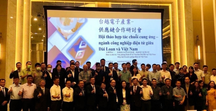 Doanh nghiệp Đài Loan và Việt Nam tích cực tìm kiếm cơ hội hợp tác trong chuỗi cung ứng công nghiệp điện tử