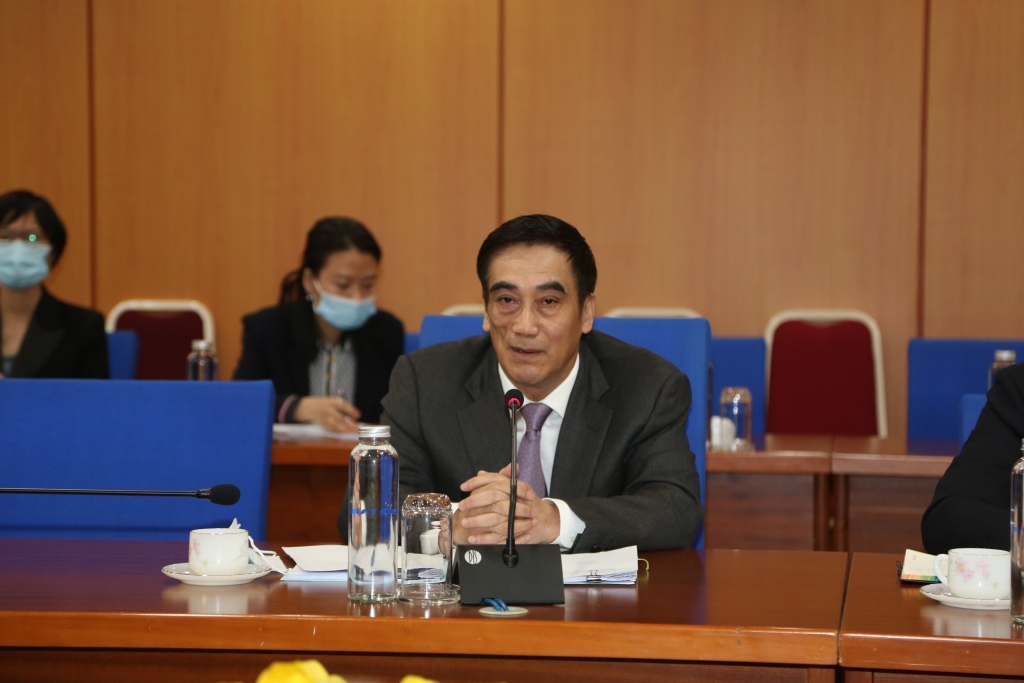 Thứ trưởng Trần Xuân Hà làm việc với Giám đốc Quốc gia ADB