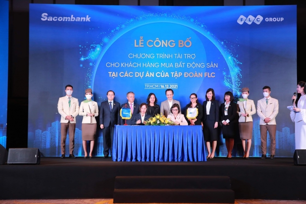 Khách mua bất động sản FLC Quảng Bình sẽ được Sacombank hỗ trợ tới 70% vốn