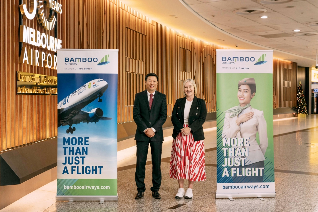 Bamboo Airways công bố đường bay thẳng Việt - Australia, bay thường lệ từ đầu năm 2022
