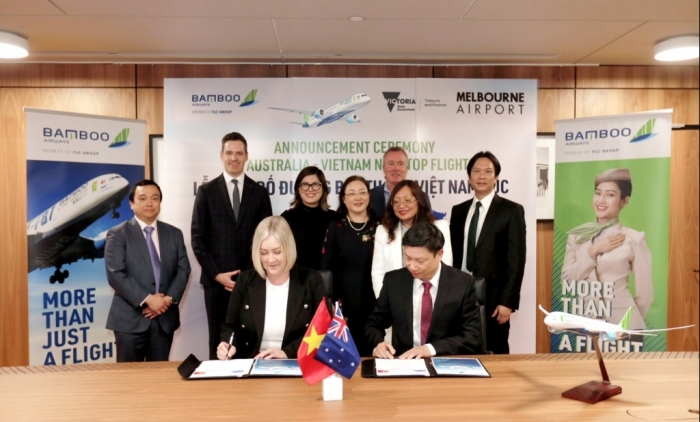Bamboo Airways công bố đường bay thẳng Việt - Australia, bay thường lệ từ đầu năm 2022