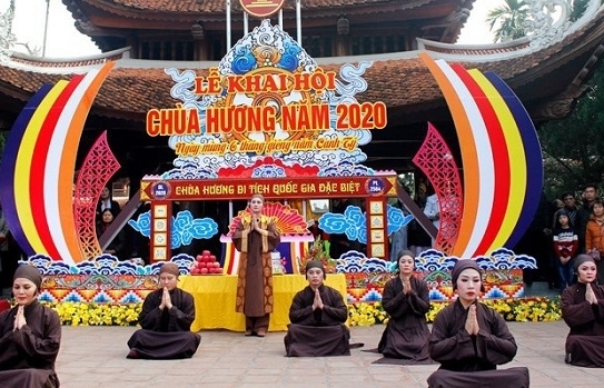Không tổ chức lễ khai hội chùa Hương