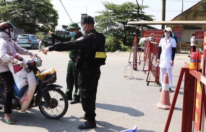 Bắc Ninh thực hiện cách ly xã hội huyện Yên Phong từ 14h ngày 19/5