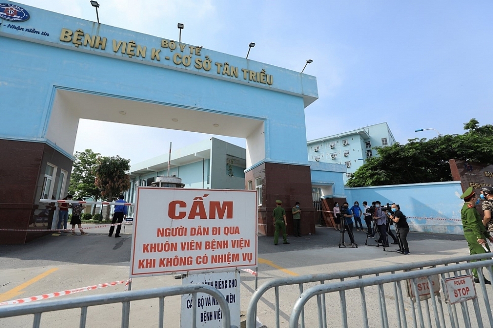 từ ngày 24/5 tới đây, Bệnh viện K cơ sở Phan Chu Trinh và cơ sở Tam Hiệp sẽ hoạt động trở lại sau thời gian cách ly y tế do có ca dương tính với SARS-CoV-2.
