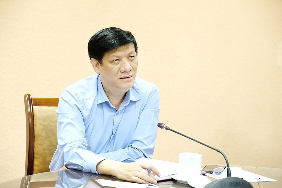 Bộ trưởng Nguyễn Thanh Long. Ảnh Bộ Y  tế
