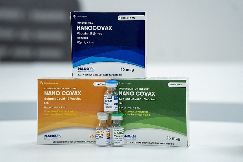 Bộ Y tế sẽ xem xét cấp phép lưu hành khẩn cấp đối với vắc xin Nanocovax khi thấy an toàn, hiệu quả