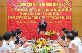 Tân Cảng Sài Gòn- điểm sáng phát triển kinh tế gắn với quốc phòng, an ninh