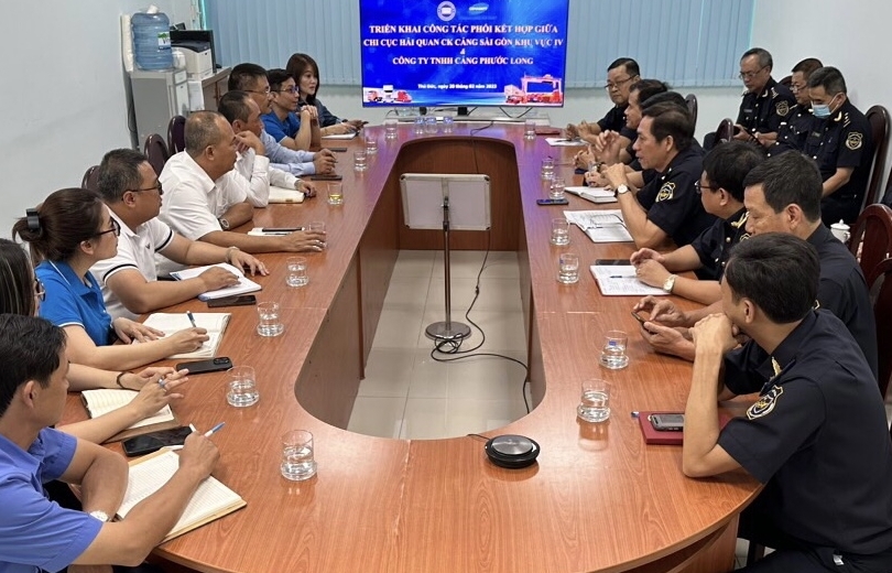 Hải quan cảng Sài Gòn KV4 chung tay cùng doanh nghiệp cảng tạo thuận lợi thương mại