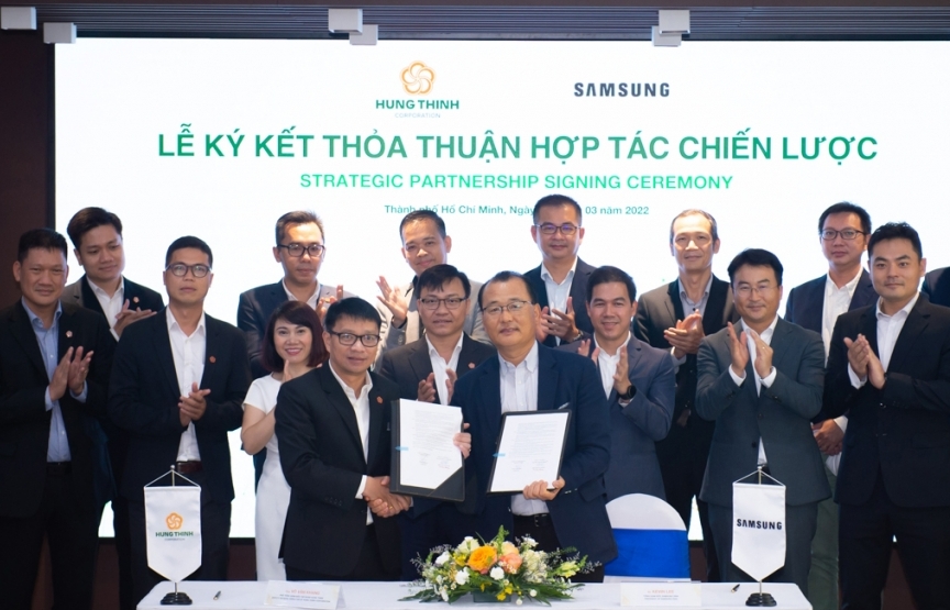 Công ty TNHH Điện tử Samsung Vina hợp tác với Tập đoàn Hưng Thịnh