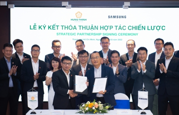 Công ty TNHH Điện tử Samsung Vina hợp tác với Tập đoàn Hưng Thịnh