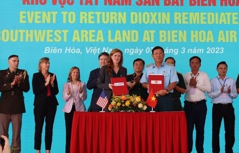 Hoa Kỳ công bố tài trợ thêm 73 triệu USD cho dự án xử lý dioxin tại sân bay Biên Hòa