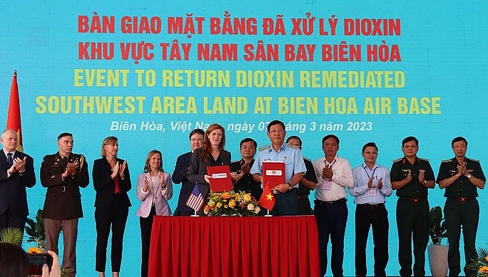 Hoa Kỳ công bố tài trợ thêm 73 triệu USD cho dự án xử lý dioxin tại sân bay Biên Hòa