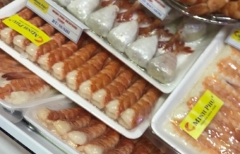 Tôm Việt chiếm ưu thế tại thị trường Nhật Bản