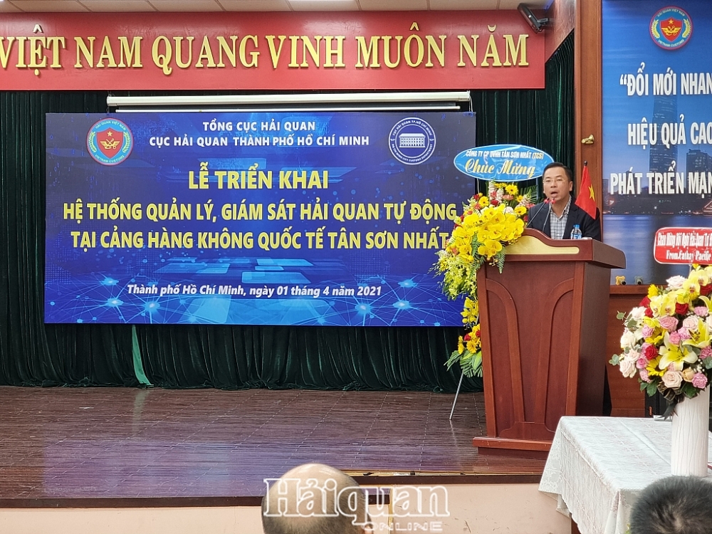 Chính thức triển khai giám sát hải quan tự động tại kho hàng không sân bay quốc tế Tân Sơn Nhất