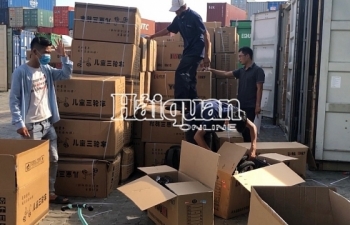 Hải quan TPHCM tạm giữ 2 container đồ chơi Trung Quốc nhập khẩu