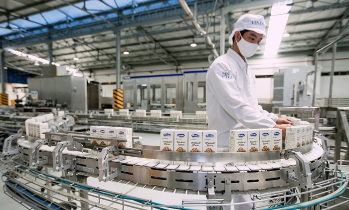 Xuất khẩu 85 container sữa hạt sang Hàn Quốc