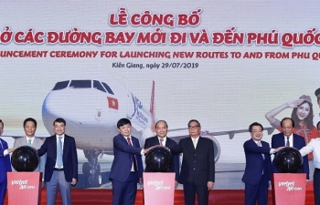Vietjet công bố kế hoạch khai thác loạt đường bay mới tới Phú Quốc