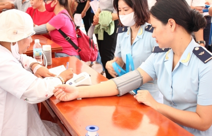 Hải quan Khánh Hoà tham gia ngày hội hiến máu