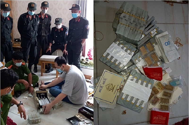 Thu giữ 36 kg vàng, hơn 1 triệu USD liên quan đến trùm buôn lậu Kim Hạnh