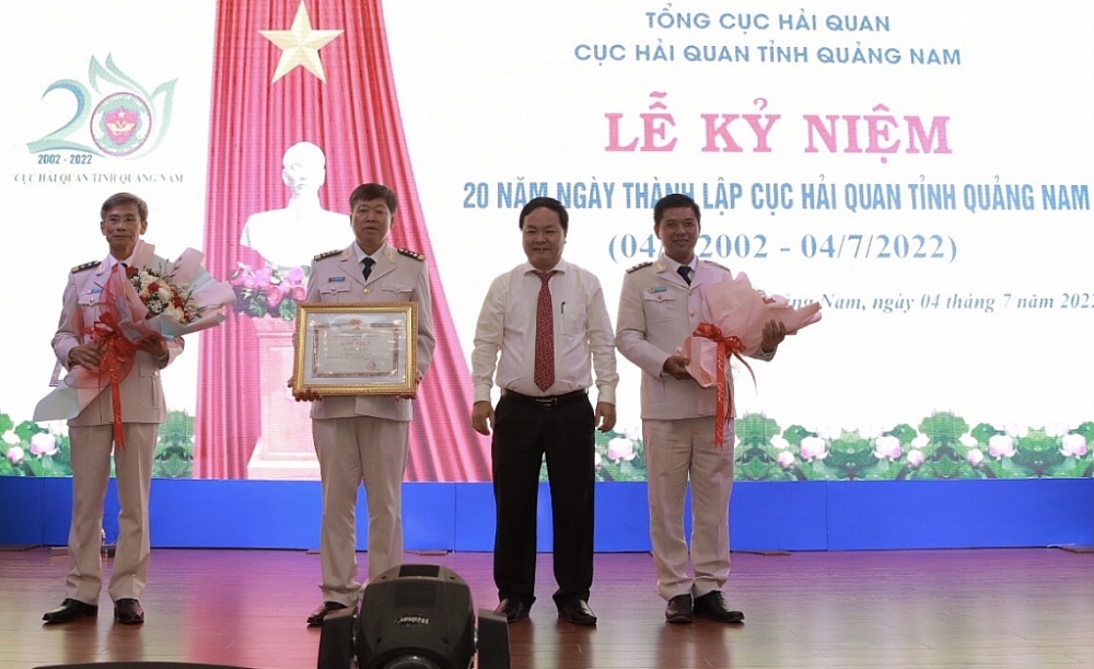 Hải quan Quảng Nam đạt nhiều dấu ấn trong 20 năm xây dựng, phát triển