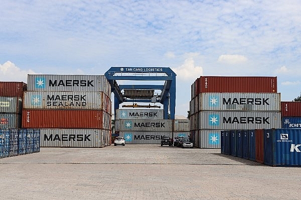 Khai trương dịch vụ khai thác container của hãng tàu Maersk tại ICD Tân Cảng- Nhơn Trạch
