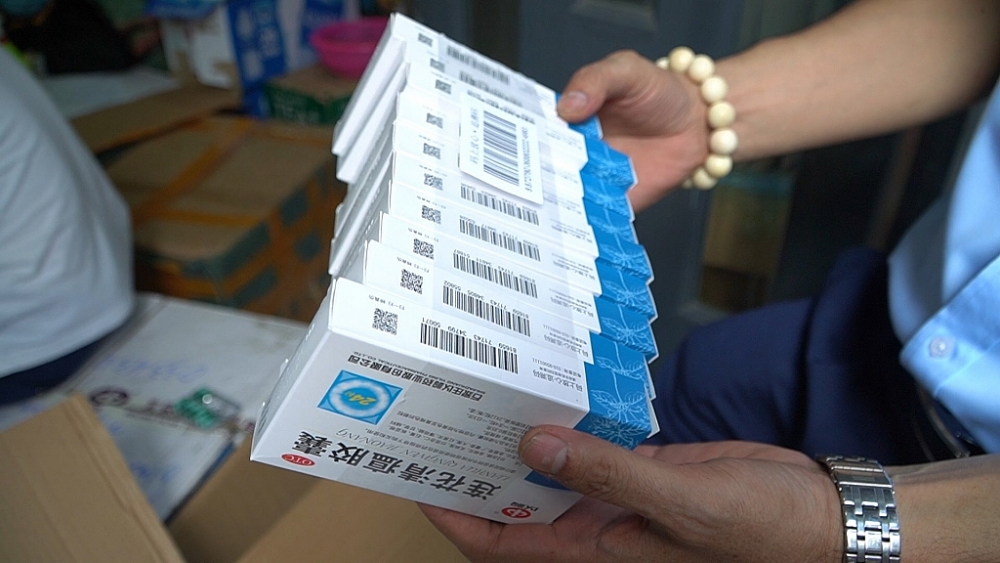 Bắt giữ hơn 2.800 hộp tân dược Trung Quốc nhập lậu